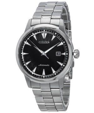 Citizen Kuroshio Serie 64 Edición limitada Acero inoxidable Esfera negra Automático NK0001-84E Reloj para hombre