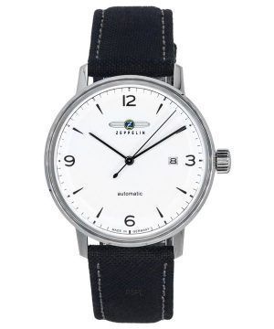 Zeppelin LZ129 Hindenburg White Eco Ceramic Dial Automático 80641N Reloj para hombre