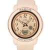 Reloj para mujer Casio Baby-G analógico digital con correa de resina y esfera en oro rosa de cuarzo BGA-290SA-4A 100M