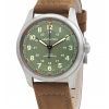 Reloj unisex Hamilton Khaki Field titanio esfera verde 25 joyas automático H70205860 100M