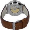 Iron Annie Bauhaus Correa de cuero Beige Dial Cuarzo 50505 Watch de Men es