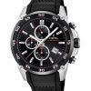 Reloj Festina The Originals Cronógrafo Correa de caucho Esfera negra Cuarzo F20330-5 100M para hombre