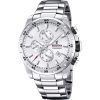 Reloj Festina Chrono Sport de acero inoxidable con esfera plateada y cuarzo F20463-1 100M para hombre