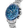 Reloj Festina Timeless Cronógrafo de acero inoxidable con esfera azul y cuarzo F20560-3 100M para hombre