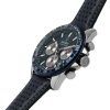 Reloj Festina Timeless Cronógrafo Correa de cuero Esfera azul Cuarzo F20561-2 100M para hombre