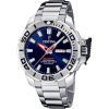 Reloj Festina Diver de acero inoxidable con esfera azul y cuarzo F20665-1 200M para hombre