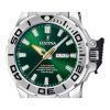 Reloj para hombre Festina Diver de acero inoxidable con esfera verde y cuarzo F20665-2 200M con correa adicional