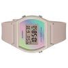 Reloj Casio Digital con correa de resina y esfera multicolor de cuarzo LW-205H-4 para mujer