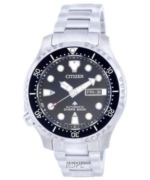 Reloj Citizen Promaster Marine Diver&#39,s de acero inoxidable automÃ¡tico NY0140-80E 200M para hombre