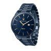 Maserati Tradizione Solar Azul Dial Cuarzo R8853146003 100M Reloj para hombre