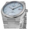 Reloj Tissot PRX T-Classic Powermatic 80 con esfera azul hielo automático T137.407.11.351.00 100M para hombre