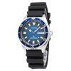 Reloj para hombre Citizen Promaster con correa de caucho y esfera azul automático Diver&#39,s NY0129-07L 200M