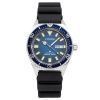 Reloj para hombre Citizen Promaster con correa de caucho y esfera azul automático Diver',s NY0129-07L 200M