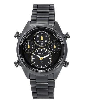 Reloj para hombre Seiko Prospex Speedtimer Edición limitada Cronógrafo Acero inoxidable Esfera negra Solar SFJ007P1 100M