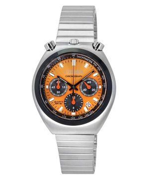 Reloj para hombre Citizen Bullhead Tsnuo cronógrafo edición limitada de acero inoxidable con esfera naranja y cuarzo AN3660-81X