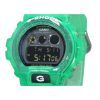 Reloj Casio G-Shock Joytopia digital translúcido con correa de resina verde cuarzo DW-6900JT-3 200M para hombre