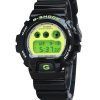 Reloj Casio G-Shock digital negro con correa de resina biológica de cuarzo DW-6900RCS-1 200M para hombre