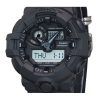 Reloj Casio G-Shock analógico digital con correa de tela ecológica y esfera negra de cuarzo GA-700BCE-1A 200M para hombre