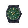 Reloj para hombre Casio MTP-VD03B-3A de cuarzo con esfera verde y acero inoxidable con baño de iones analógico estándar