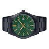 Reloj para hombre Casio MTP-VD03B-3A de cuarzo con esfera verde y acero inoxidable con baño de iones analógico estándar