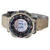 Reloj Casio ProTrek Climber Line digital beige con correa de silicona Tough Solar PRG-340SC-5 100M para hombre