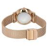 Reloj para mujer Skagen Kuppel Lille oro rosa, acero inoxidable, esfera blanca y cuarzo SKW3099