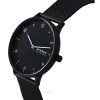 Reloj Skagen Riis Midnight de acero inoxidable con esfera negra y cuarzo SKW6886 para hombre