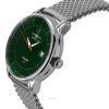 Zeppelin LZ120 Bodensee Reloj automático para hombre con esfera verde y acero inoxidable 8160M4