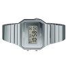 Reloj unisex Casio Vintage digital de acero inoxidable con esfera plateada y cuarzo A700WEV-7A