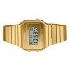 Reloj unisex Casio Vintage Digital dorado de acero inoxidable y cuarzo A700WEVG-9A