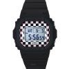 Reloj Casio Baby-G Skater Fashion digital con correa de resina negra de cuarzo BGD-565GS-1 100M para mujer