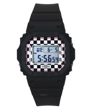 Reloj Casio Baby-G Skater Fashion digital con correa de resina negra de cuarzo BGD-565GS-1 100M para mujer