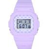 Reloj Casio Baby-G Skater Fashion Digital con correa de resina morada de cuarzo BGD-565GS-6 100M para mujer
