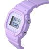 Reloj Casio Baby-G Skater Fashion Digital con correa de resina morada de cuarzo BGD-565GS-6 100M para mujer