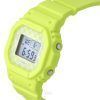 Reloj Casio Baby-G Skater Fashion digital de resina verde claro con correa de cuarzo BGD-565GS-9 100M para mujer