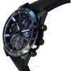 Reloj para hombre Casio Edifice Nighttime Drive Series Cronógrafo analógico con esfera negra Solar EQS-940NL-1A 100M