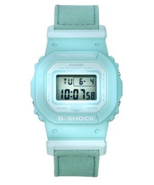 Reloj Casio G-Shock digital orgánico azul con correa de tela de resina de base biológica y cuarzo GMD-S5600CT-3 200M para mujer