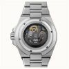 Reloj Ingersoll The BTodosr de acero inoxidable con esfera esquelética negra y automático I15002 para hombre
