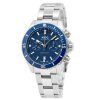 Mido Ocean Star Cronógrafo Titanio Azul Dial Automático Diver',s M026.627.44.041.00 200M Reloj para hombre