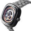 Sevenfriday P-Series Rustfrit Stål Sort Urskive Automatisk P2C/01M SF-P2C-01M Herreur