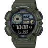 Reloj Casio Digital con correa de resina de cuarzo WS-1500H-3BV 100M para hombre