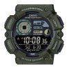 Reloj Casio Digital con correa de resina de cuarzo WS-1500H-3BV 100M para hombre