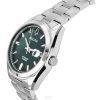 Reloj Bulova Surveyor de acero inoxidable con esfera verde automático 96B429 para hombre