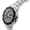 Reloj para hombre Bulova Marine Star de acero inoxidable con esfera negra y cuarzo Precisionist Diver',s 96B434 200M