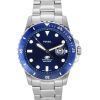 Reloj para hombre Fossil Blue Dive de acero inoxidable con esfera azul y cuarzo FS6029 100M