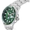 Reloj para hombre Fossil Blue Dive de acero inoxidable con esfera verde y cuarzo FS6033 100M