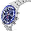 Reloj Fossil Sport Tourer cronógrafo de acero inoxidable con esfera azul y cuarzo FS6047 para hombre