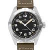 Reloj Hamilton Khaki Field Expedition con correa de cuero y esfera negra automático H70315830 100M para hombre