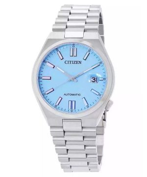 Reloj Citizen Tsuyosa automático con esfera azul de acero inoxidable NJ0151-53L para hombre