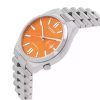 Reloj Citizen Tsuyosa automático con esfera naranja de acero inoxidable NJ0151-88Z para hombre